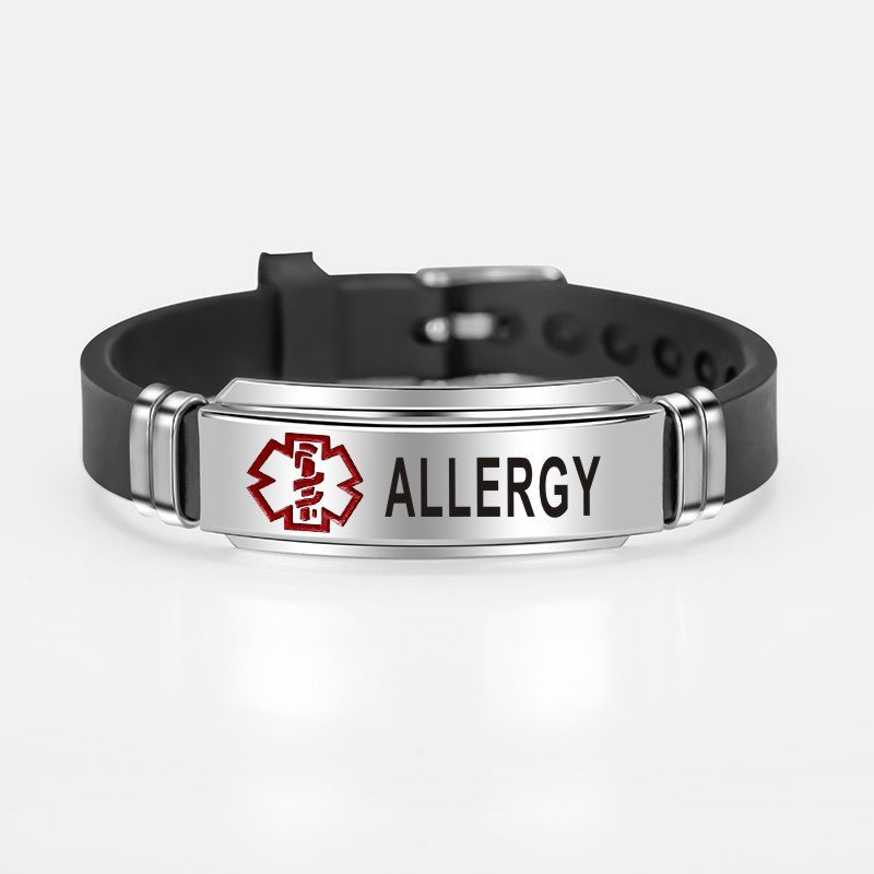 Medical Diabetic silicone bracelet